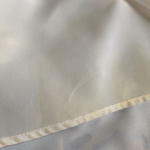 BCBG Maxazria blue and white silk party dress - Picture 10 of 10